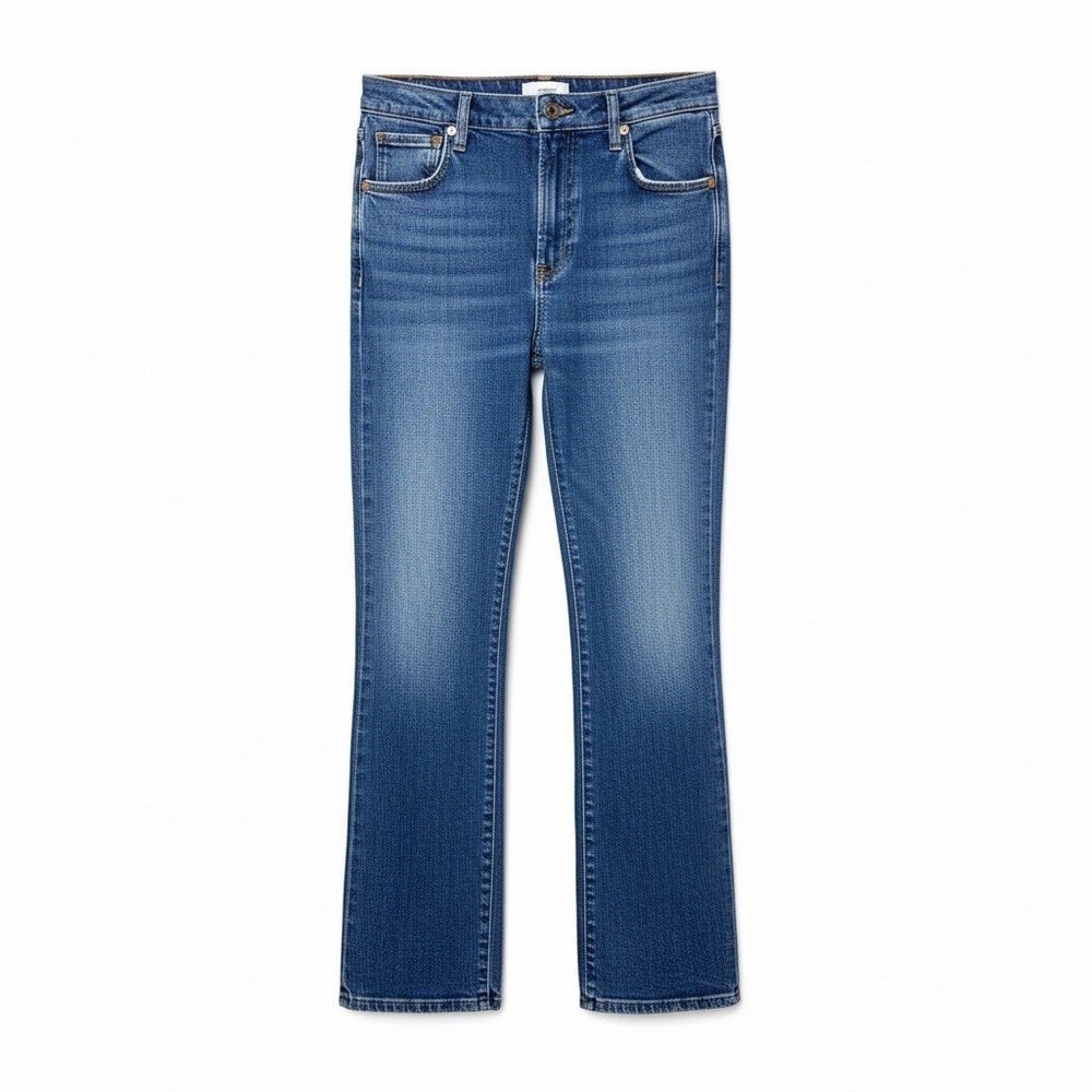 Closed Womens Rose Jeans 28 Italian Denim Straight Leg Stretch Blue Minimalist‎